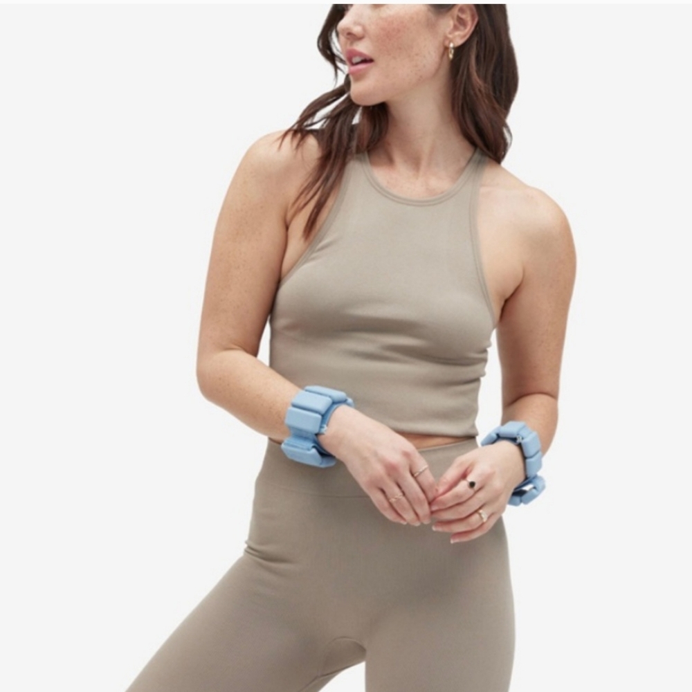 Blue Weighted Wrist Bangles